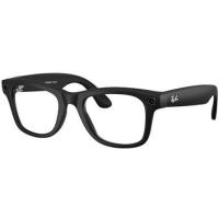 Ray Ban Meta Wayfarer RW4012 (Matte Black/Clear) L