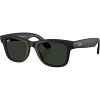 Ray Ban Meta Wayfarer RW4006 (Matte Black/Transitions Graphite Green) M
