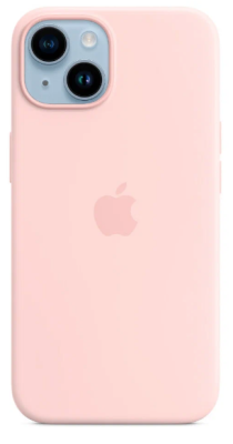 Фото 1 — Чехол защитный iPhone 14 Silicone Case розовый (Copy)