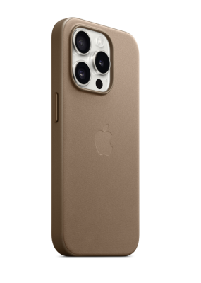 Фото 2 — Чехол защитный iPhone 15 Pro FineWoven Case with MagSafe Premium Taupe