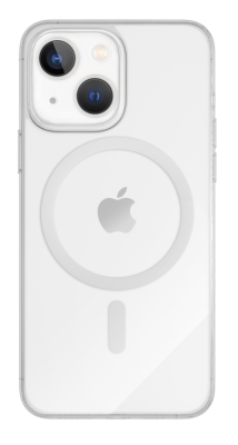 Фото 1 — Чехол защитный "vlp" Crystal Case MagSafe iPhone 15 Plus, прозрачный