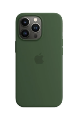 Фото 1 — Чехол защитный iPhone 12/12 Pro Silicone Case темно-зеленый (Copy)