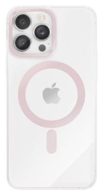 Фото 1 — Чехол защитный "vlp" Line Case with Magsafe iPhone 14 Pro Max розовый