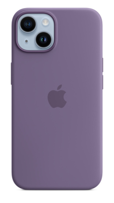 Фото 1 — Чехол защитный iPhone 14 Silicone Case фиолетовый (Copy)