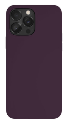 Фото 1 — Чехол защитный "vlp" Silicone case для iPhone 14 Pro, темно-фиолетовый